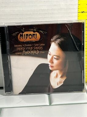 Midori CD - Black & Gold Cover with Artist Portrait